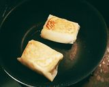 たらこチーズおにぎりの春巻き作り方5写真