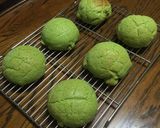 W使い♪抹茶メロンパン作り方12写真
