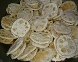 お年寄り絶賛シリーズ❗れんこん煮❗作り方4写真