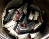 イワシを圧力鍋で生姜煮作り方3写真