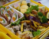 小学校運動会お弁当2015作り方1写真