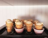 スライス生チョコdeとろ〜りアイスパン♡作り方4写真