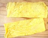 お弁当に！お花の卵焼き【動画有り】作り方4写真