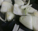 ボリューム満点♡ちくわと揚げと玉ねぎ炒め作り方1写真