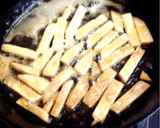 たけのことわらびの豚すき焼き。作り方2写真