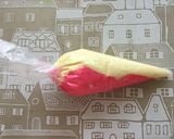 バニラ風味の紅白クッキー作り方8写真
