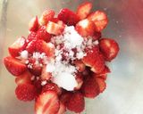 チョコがポイント♡苺ヨーグルトプリン作り方3写真