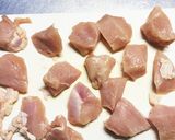 簡単☆鶏むね肉のパン粉焼き作り方2写真