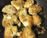 簡単☆鶏むね肉のパン粉焼き作り方4写真