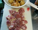 皮むき不要♪鶏と新じゃがの煮物♪作り方2写真