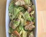 作り置き、鶏肉とキャベツのカレーマヨ和え作り方8写真