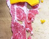 かぼちゃとエリンギの肉巻きお弁当OK作り方1写真