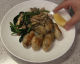 牡蠣のムニエル♪作り方9写真