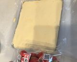 プチロールケーキ いちご作り方3写真