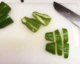 茄子とピーンマンのおろし煮作り方3写真