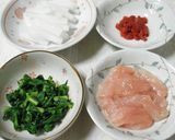 大根とカリカリ梅の豆乳パスタ♪作り方1写真