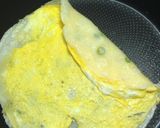 米粉で蛋餅(台湾風オムレツ)を作る作り方7写真