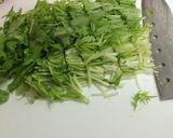 豆腐クリームの水菜と新タマネギサラダ作り方1写真