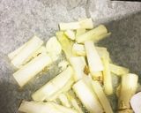 うどのガーリックライス♡作り方1写真