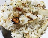 うどのガーリックライス♡作り方2写真