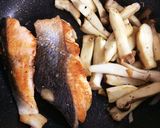 鮭とエリンギのソテーと豆腐クリーム作り方7写真