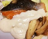 鮭とエリンギのソテーと豆腐クリーム作り方8写真