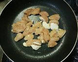 ササミ&エリンギのハーブソルト蒸し焼き♪作り方3写真