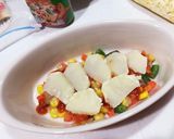 鮭とじゃが芋のミルフィーユグラタン作り方3写真