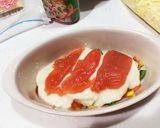 鮭とじゃが芋のミルフィーユグラタン作り方4写真