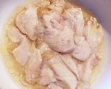 レンジde蒸し鶏とオクラの辛子醤油和え♡作り方3写真