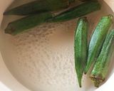 レンジde蒸し鶏とオクラの辛子醤油和え♡作り方6写真