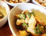 レンジde蒸し鶏とオクラの辛子醤油和え♡作り方13写真