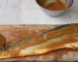 鮭半身の味噌漬けバーベキュー作り方1写真