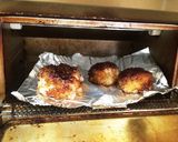 材料3つ❥簡単チーズ焼きおにぎり❥作り方2写真