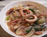 炒花枝ツァハァツ作り方3写真
