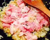 辛くないキムチ味チキンライス♪白菜漬けで作り方3写真