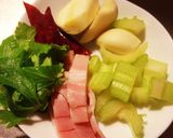 セロリのペペロンチーノ作り方2写真
