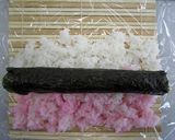 レインボー飾り巻き寿司作り方6写真