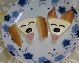 6ピースチーズdeにっこり犬作り方1写真