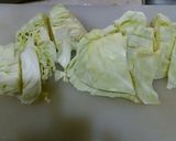 簡単　5分でさっぱりキャベツ作り方1写真