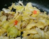 犬ご飯　春キャベツとシラスのパスタ作り方3写真