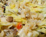 犬ご飯　春キャベツとシラスのパスタ作り方4写真