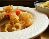 犬ご飯　春キャベツとシラスのパスタ作り方6写真