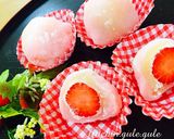 レンジで簡単　苺大福　作り方7写真