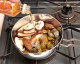 アサリと椎茸のほうじ茶スープ作り方2写真