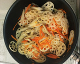 さつま揚げとたっぷり根菜のキンピラ★作り方3写真