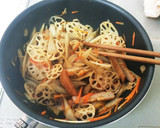 さつま揚げとたっぷり根菜のキンピラ★作り方4写真
