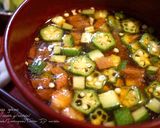 混ぜるだけde♡絶品！夏野菜の中華つけ汁作り方2写真