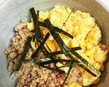 ♪鶏そぼろ丼♪作り方4写真