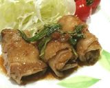 さっぱり❤鶏もも肉の梅肉照り焼き♪作り方12写真